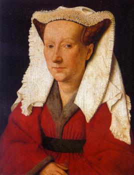 敭 凡 艾尅 Portrait of Margaret van Eyck